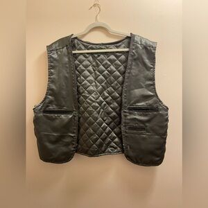 Vintage Harve Bénard Brown Vest Size M